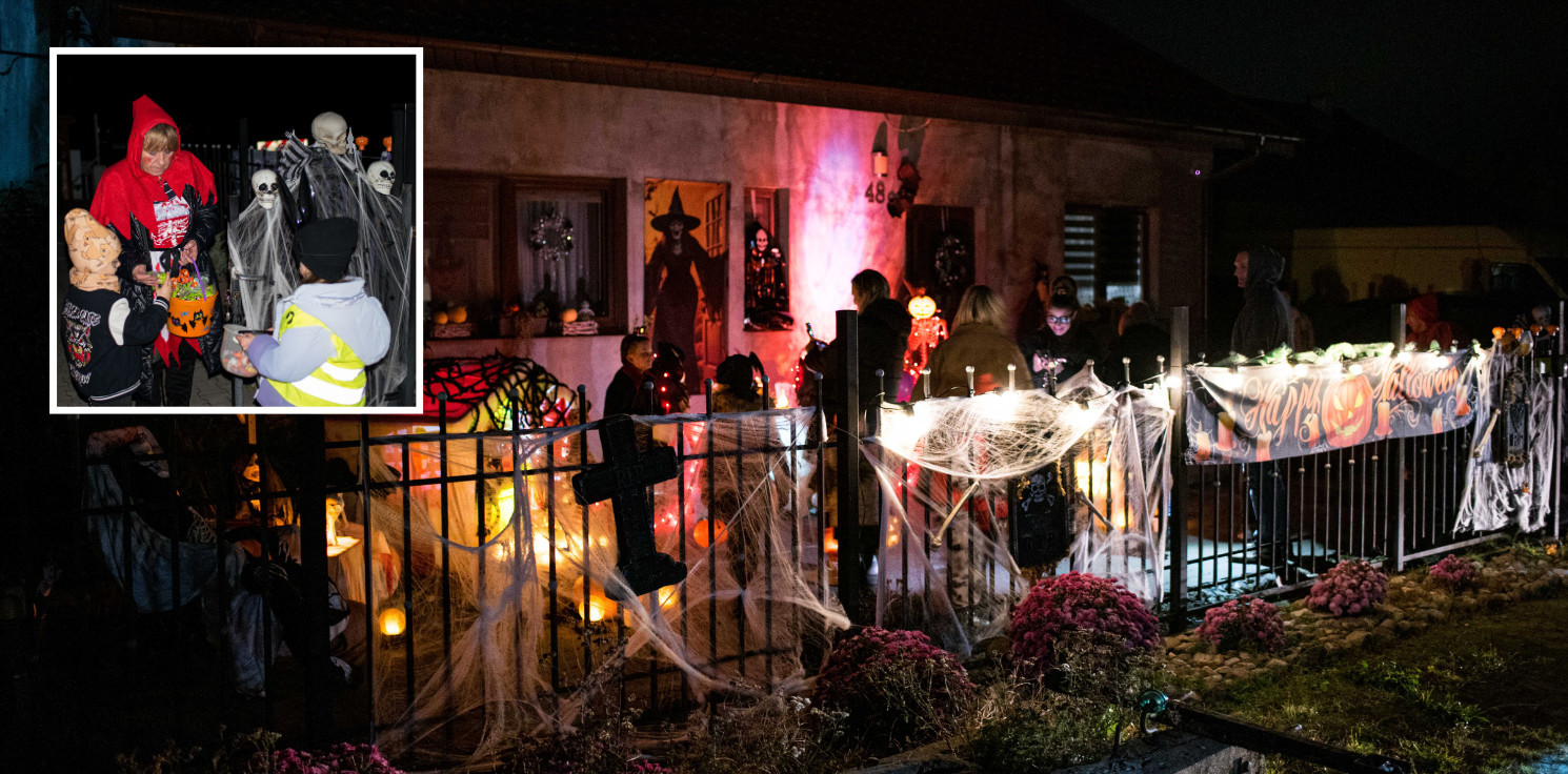 Gmina Inowrocław - W Słońsku znów straszy na Halloween