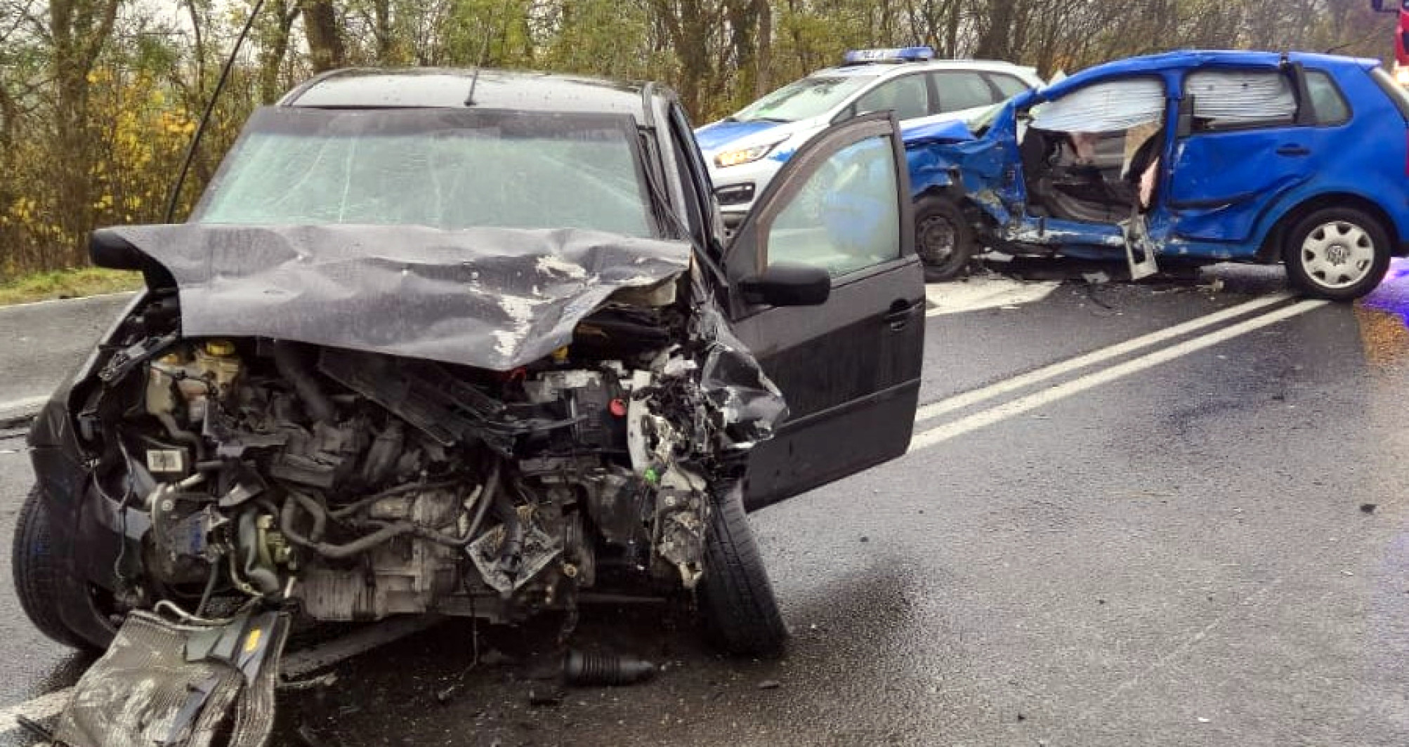 18-latek nie ustąpił pierwszeństwa. Trzy osoby trafiły do szpitala