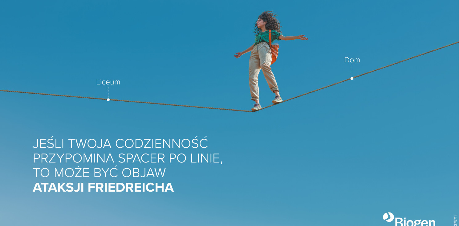 Region - Jeśli Twoja codzienność przypomina spacer po linie, to może być objaw ataksji Friedreicha