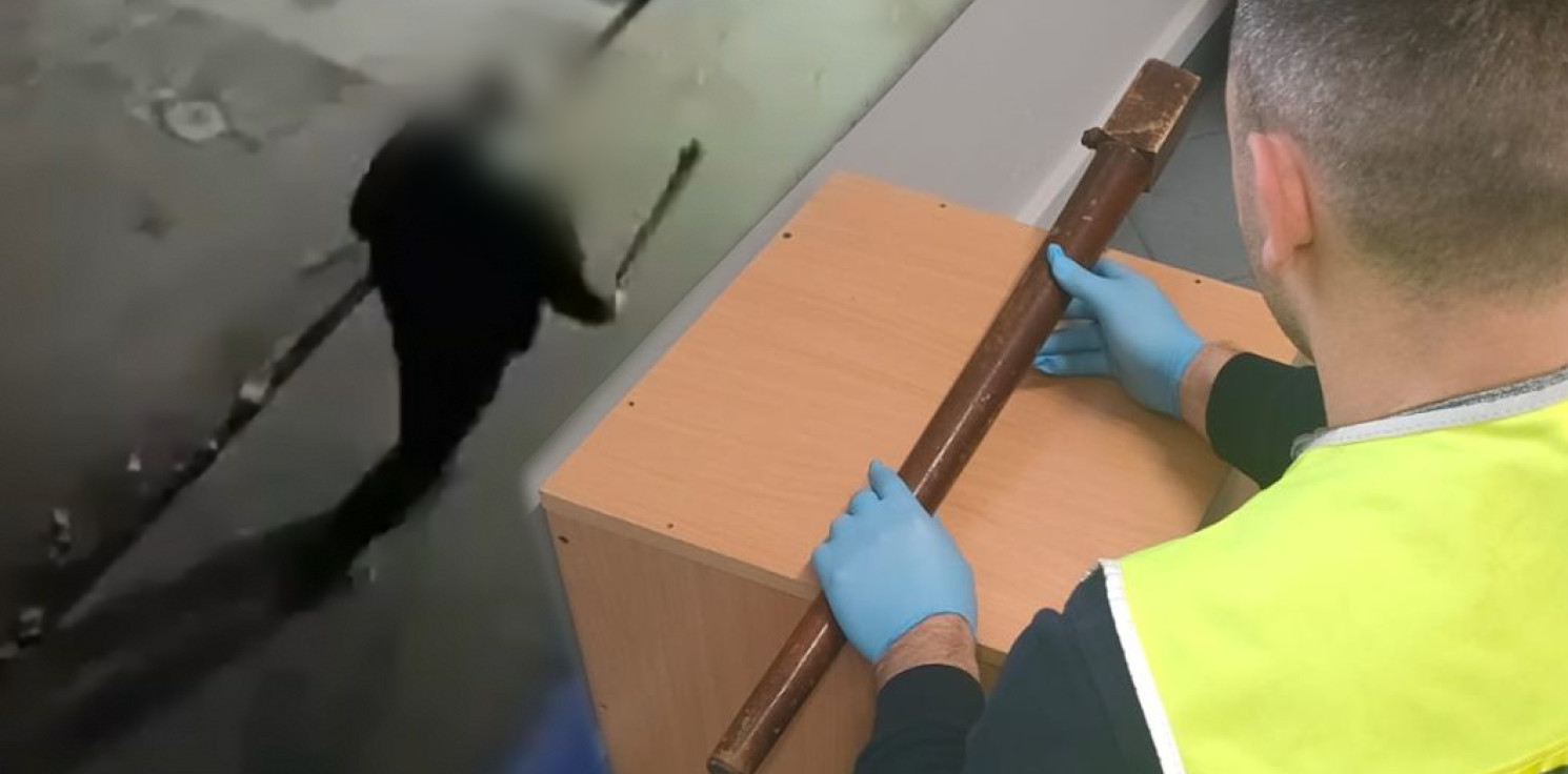 Janikowo.online - Miał biegać z "maczetą" po mieście. Policjanci zatrzymali 34-latka