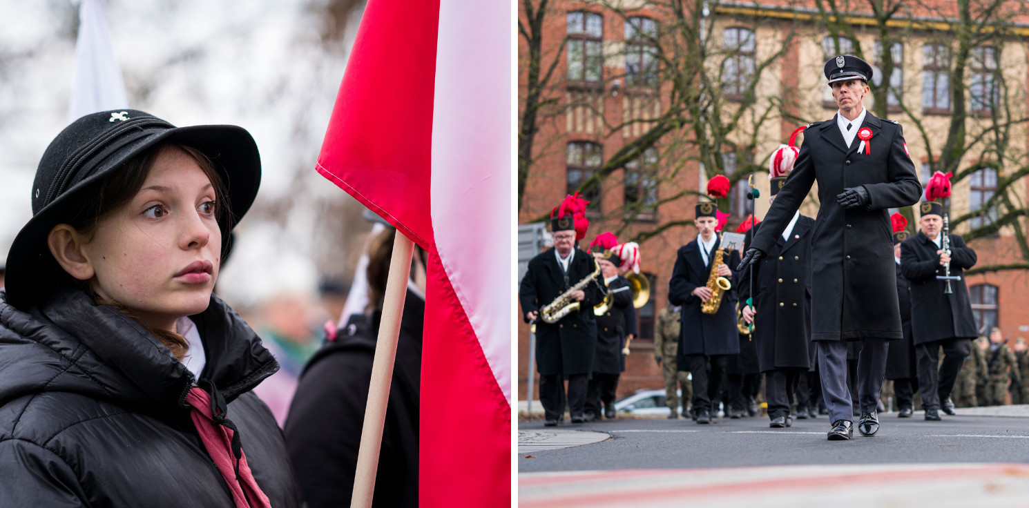Inowrocław - Inowrocławianie świętują 11 listopada