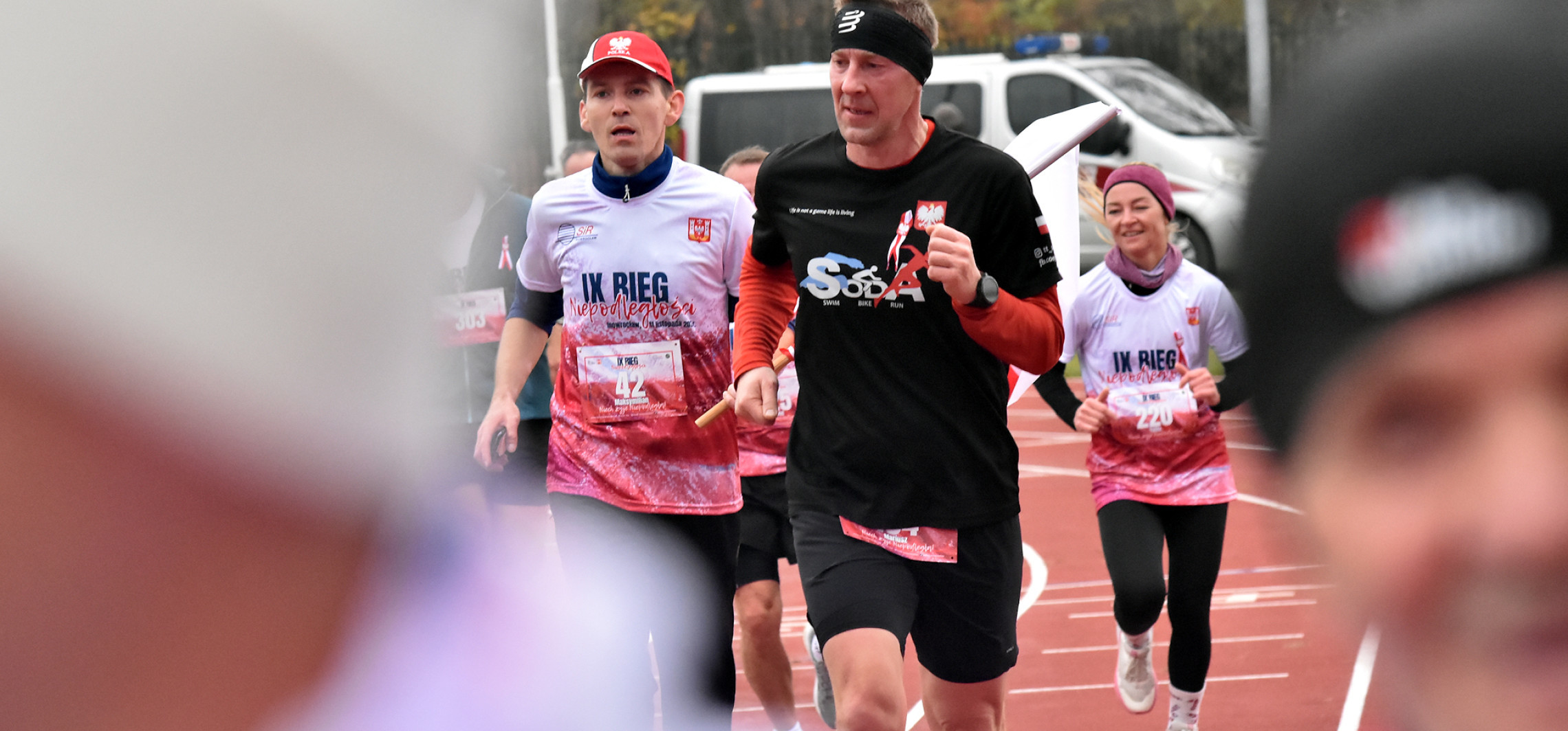 Biało-czerwony bieg ulicami Inowrocławia