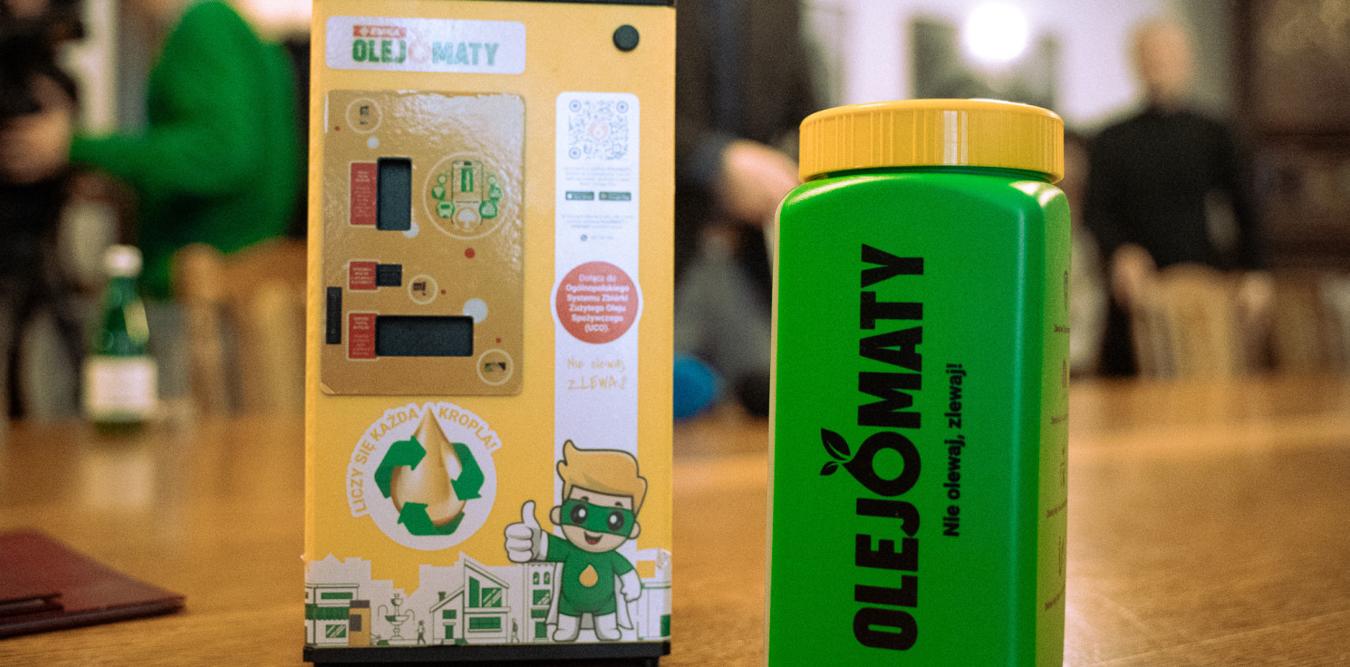 Inowrocław - W Inowrocławiu ustawią... olejomat