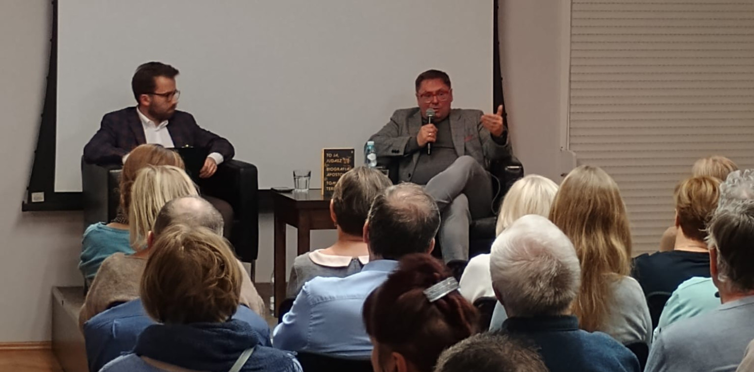 Inowrocław - Znany dziennikarz rozmawiał w Inowrocławiu o Judaszu