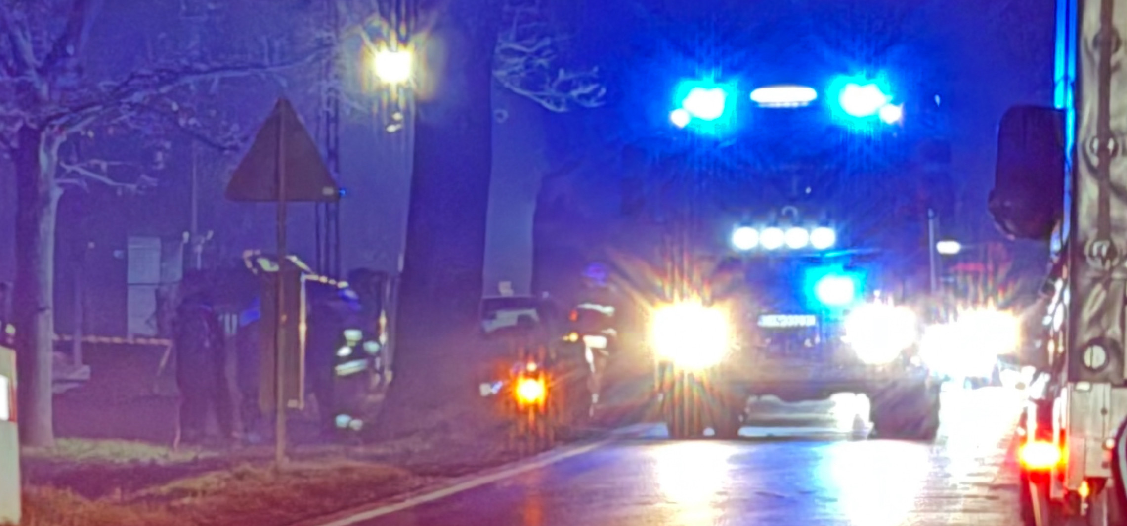 Kraksa w Borkowie. Są utrudnienia dla kierowców