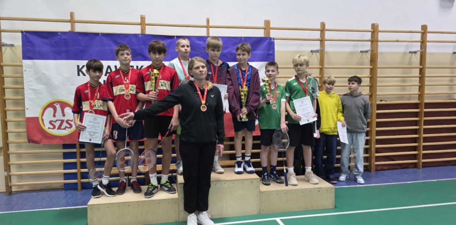 Złotniki Kuj. - Tuczno wicemistrzem województwa w badmintonie