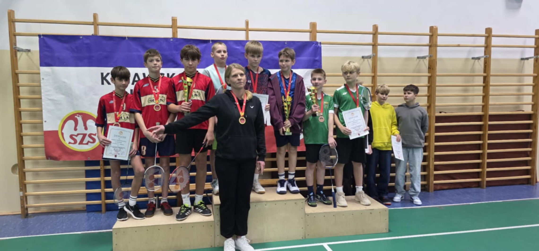 Tuczno wicemistrzem województwa w badmintonie