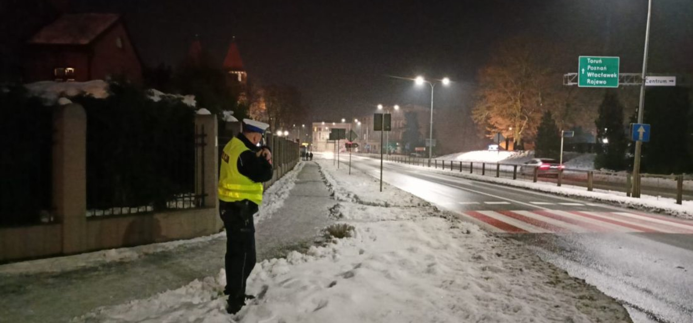 Mimo trudnych warunków, kierowcy przekraczają prędkość