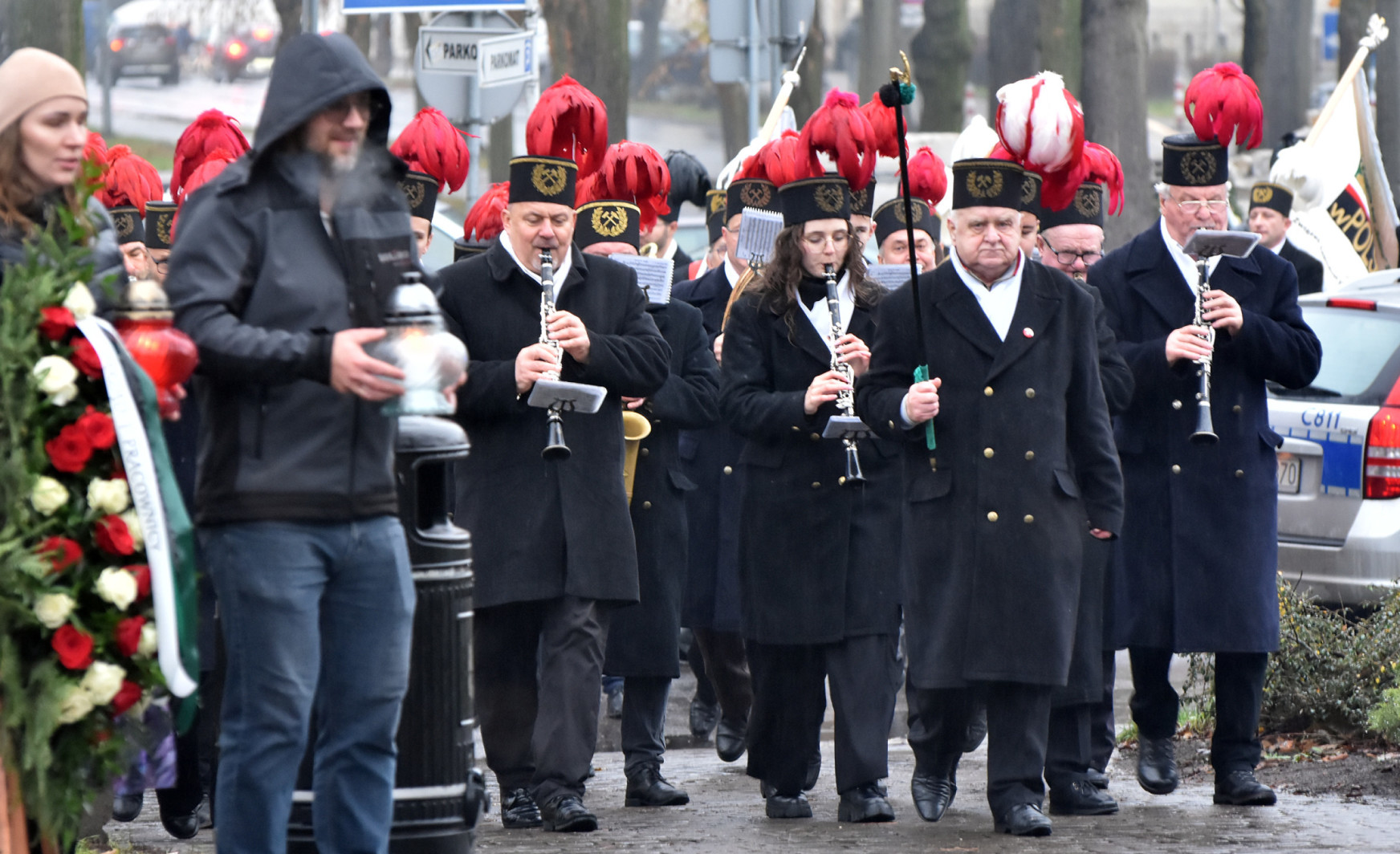 Barbórka w Górze. Uroczystości w kościele i przy grobie powstańca