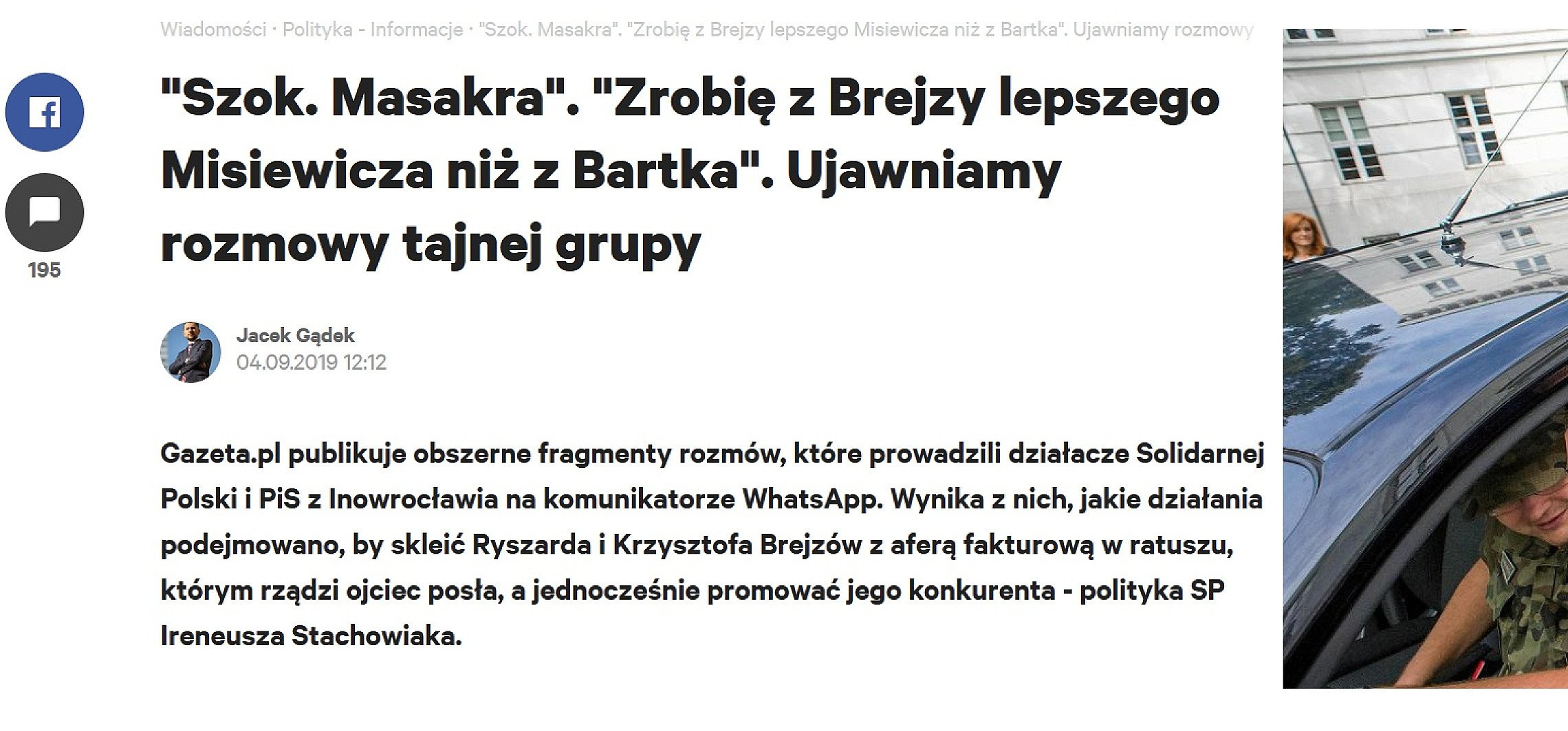 Inowrocław - Brejza: tak działa kombajn nienawiści i hejtu