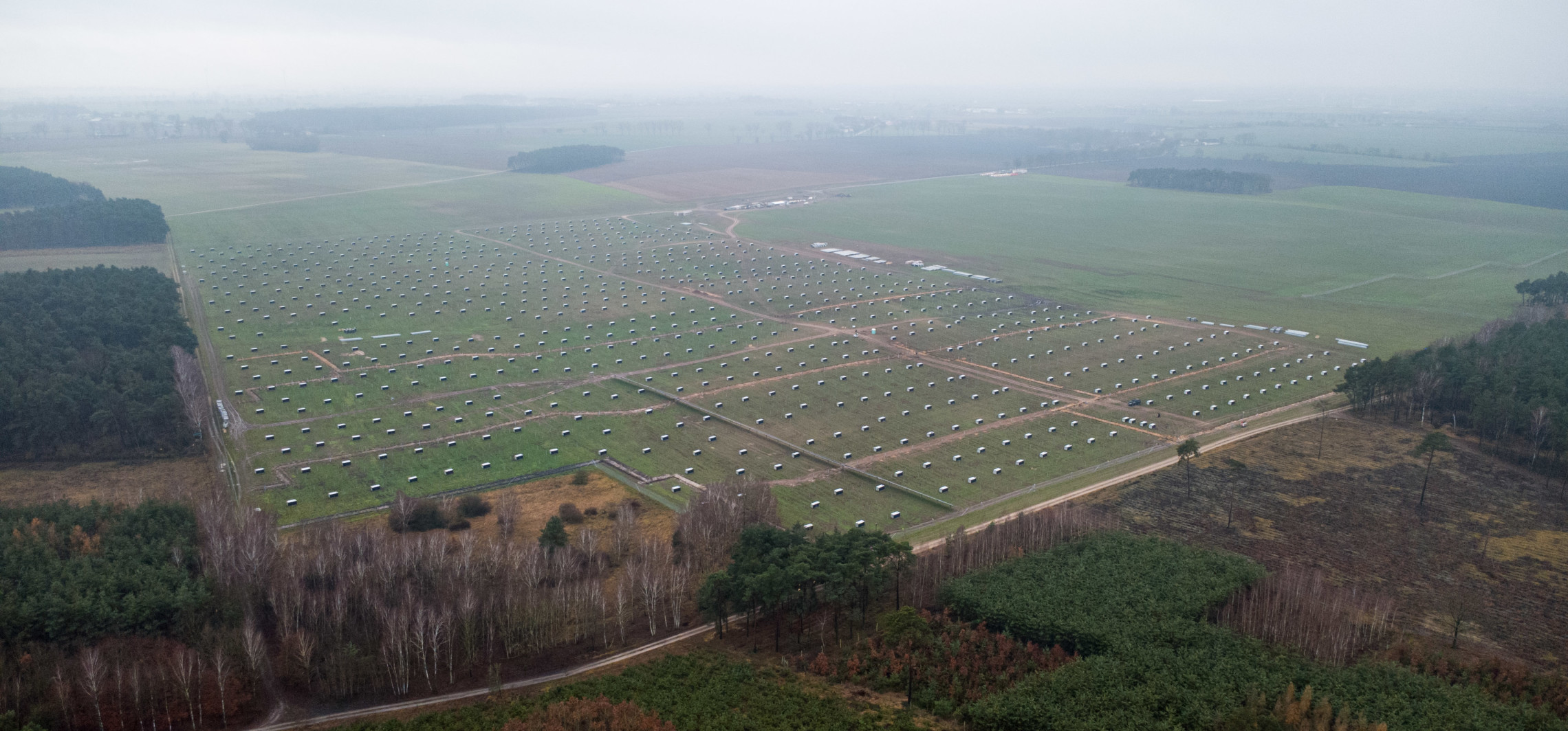 Pod Inowrocławiem powstaje gigantyczna farma fotowoltaiczna