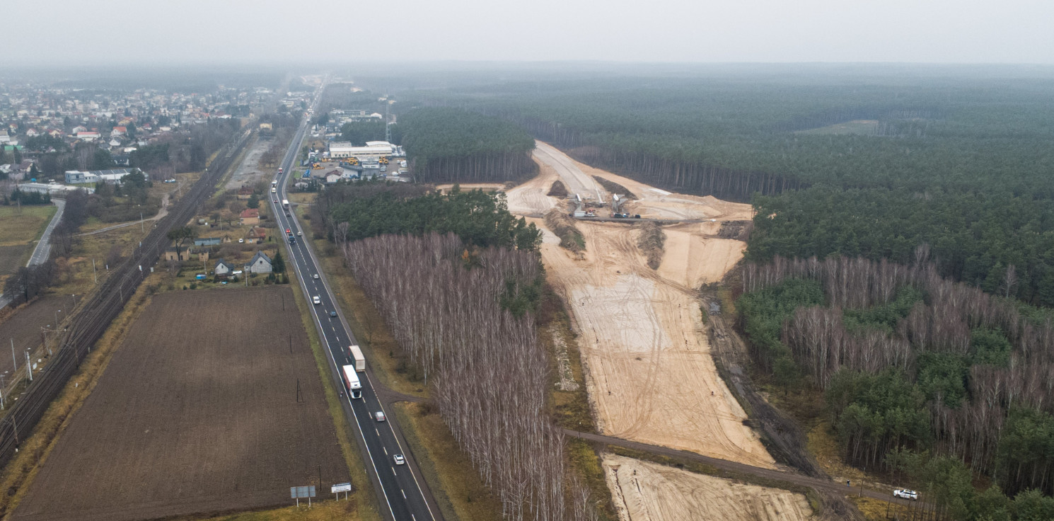 Region - Tędy będziemy omijać Brzozę. Najnowsze zdjęcia z placu budowy
