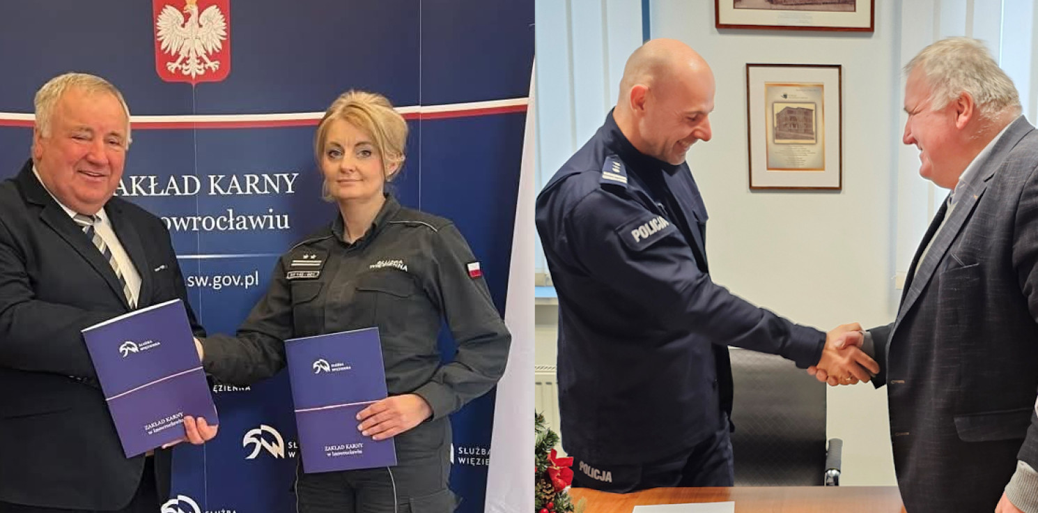 Inowrocław - Inowrocławska uczelnia szykuje wspólne projekty z policją i Zakładem Karnym