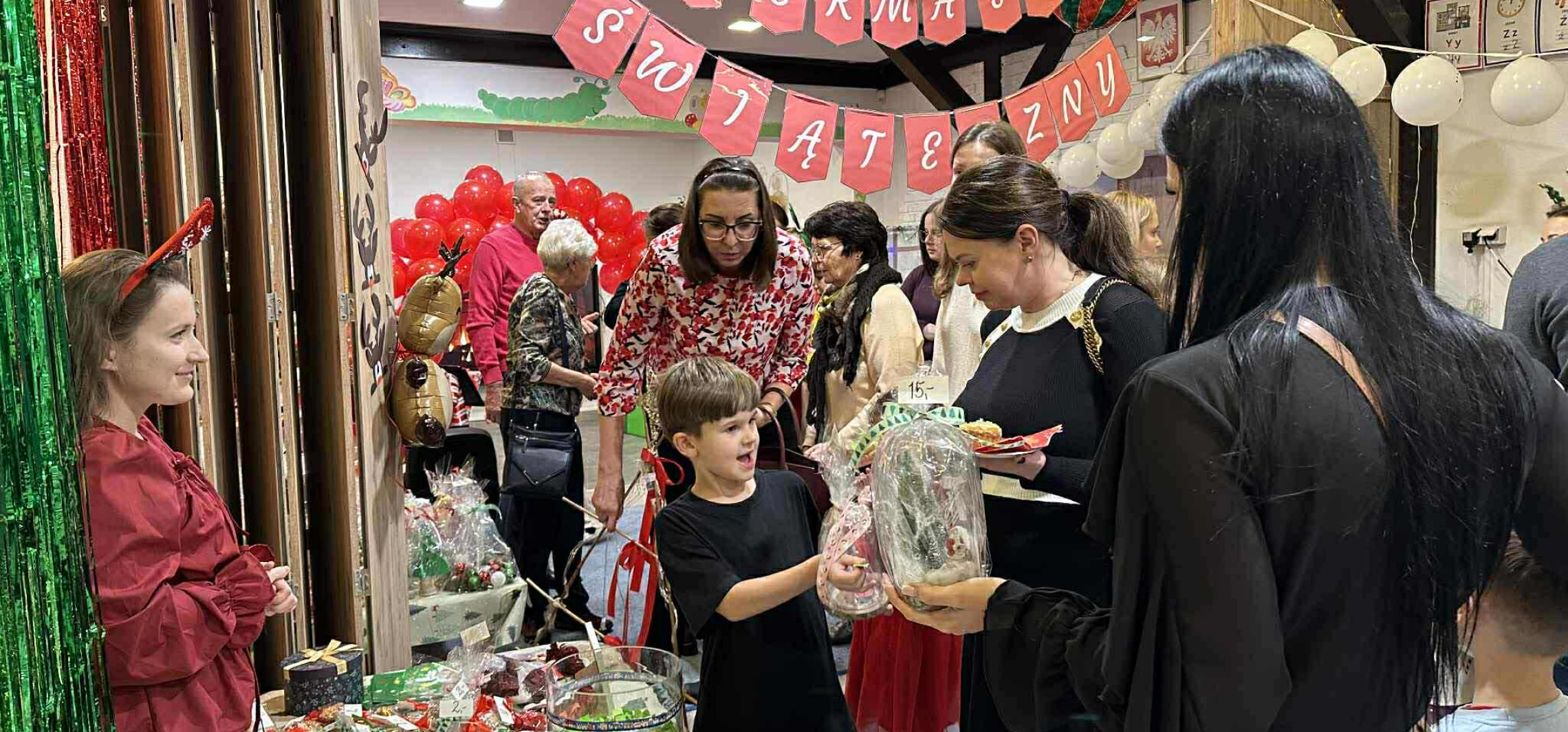 Przedszkole zorganizowało kiermasz świąteczny. Wielkie wsparcie dla Kuby