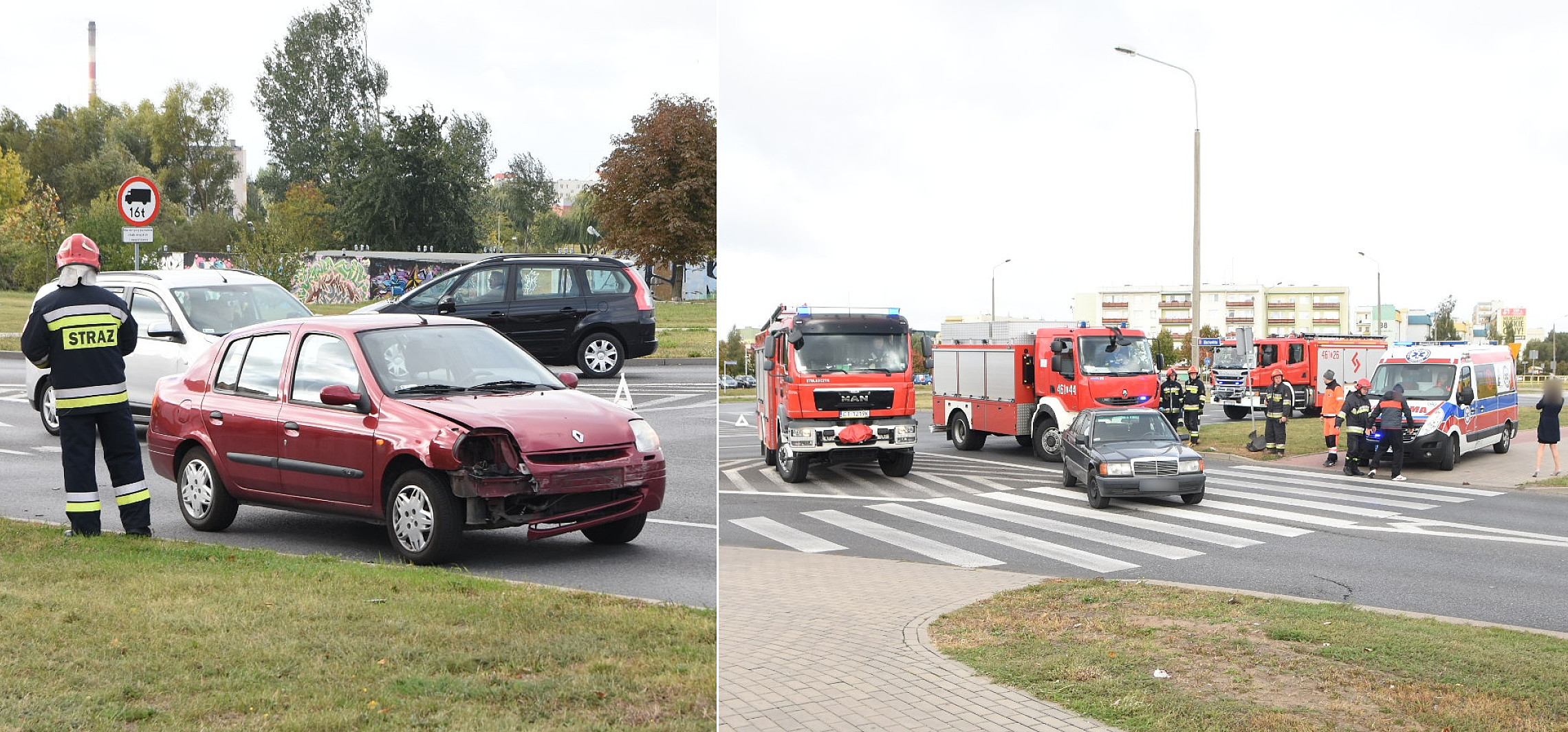 Inowrocław - Plaga kolizji i wypadków na drogach