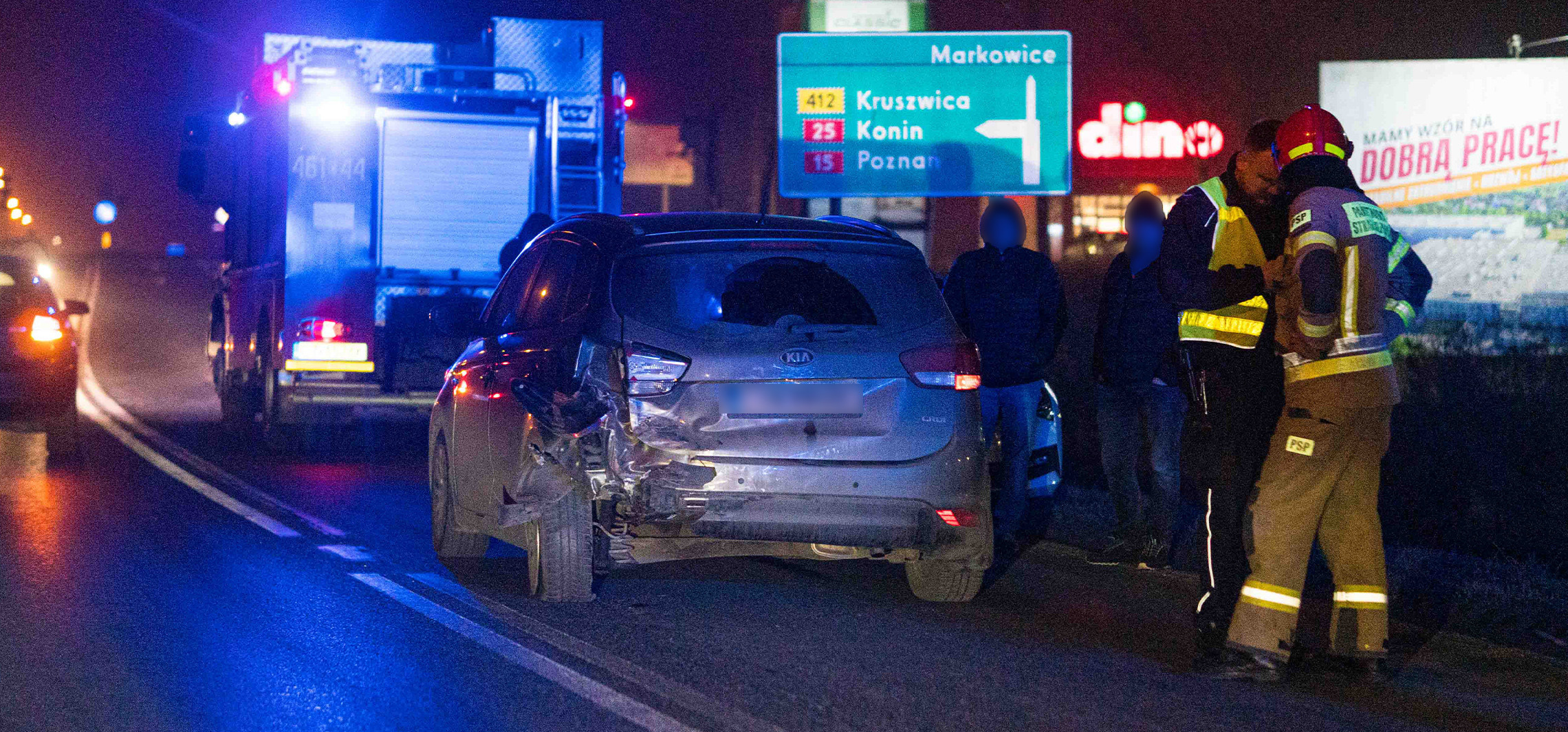Zderzenie aut w Tupadłach. Są utrudnienia