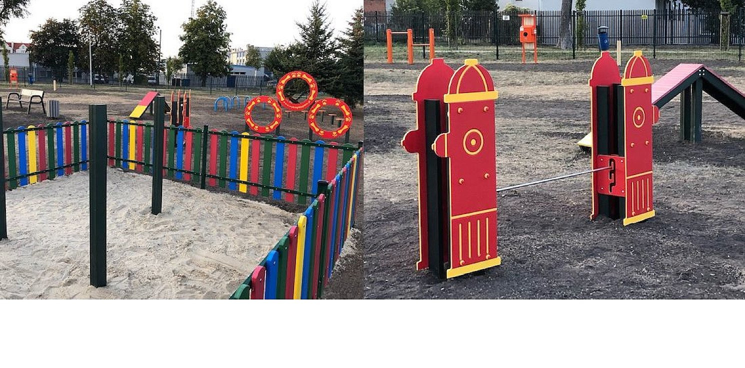 Inowrocław - Psi park w Inowrocławiu prawie gotowy