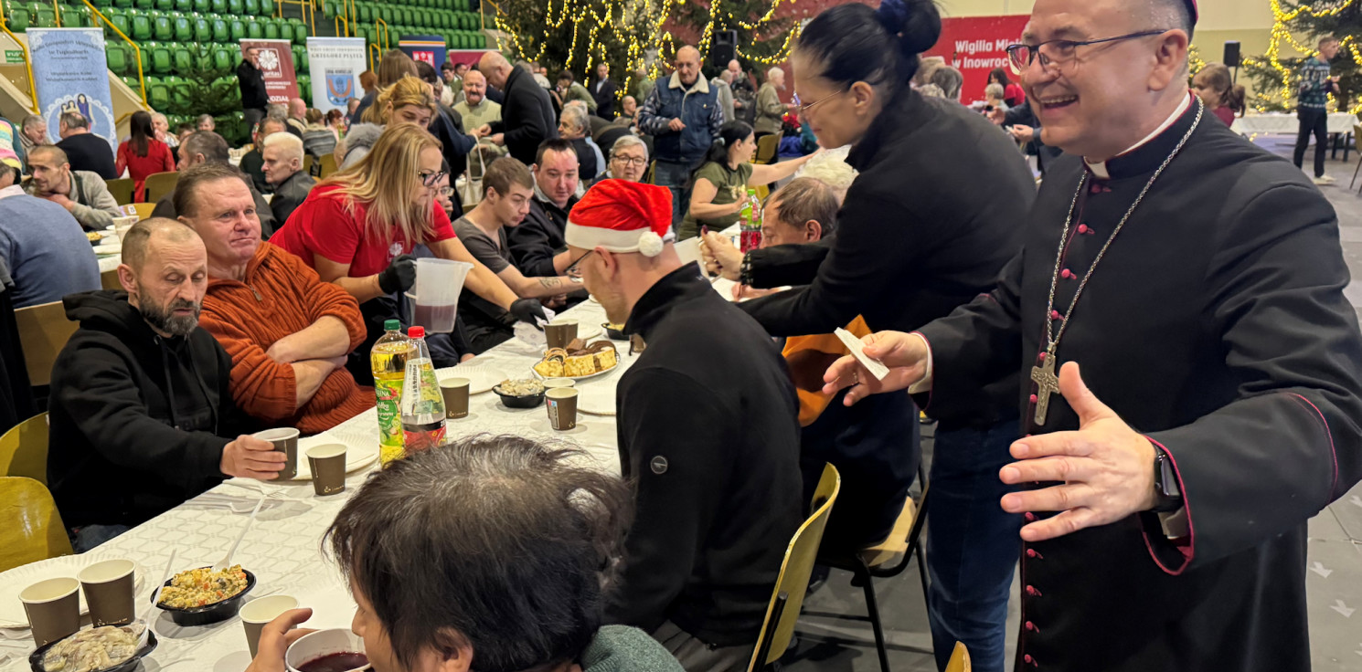Inowrocław - Wyjątkowa Wigilia dla potrzebujących w Inowrocławiu