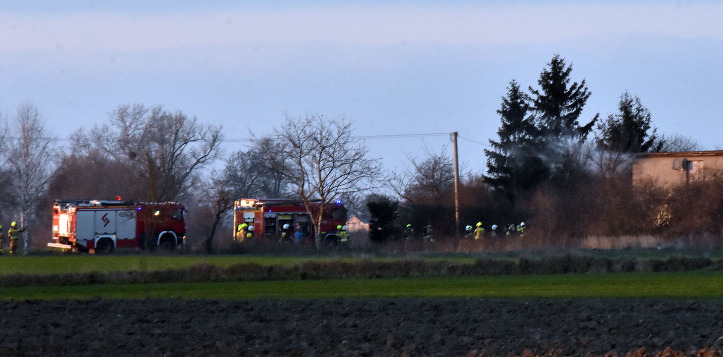 Region - Pożar w domu jednorodzinnym. Trwa akcja służb