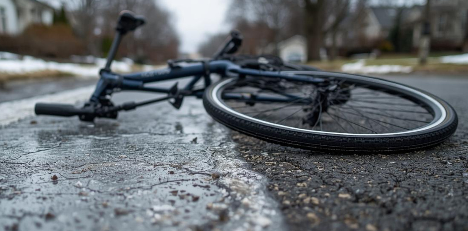 Mogilno - Rowerzystka zginęła na oblodzonej jezdni