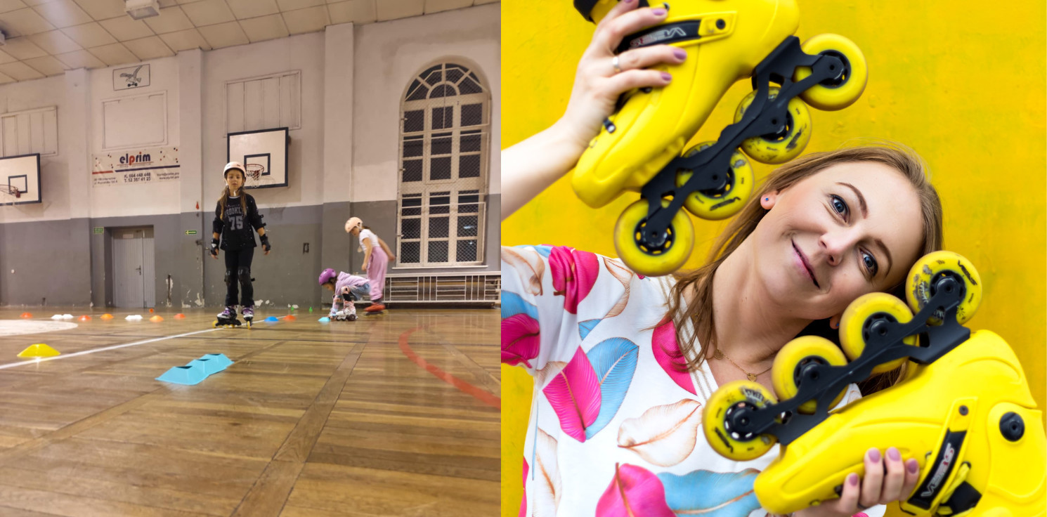 Inowrocław - Ruszają piątkowe zajęcia rolkowe w Inowrocławiu