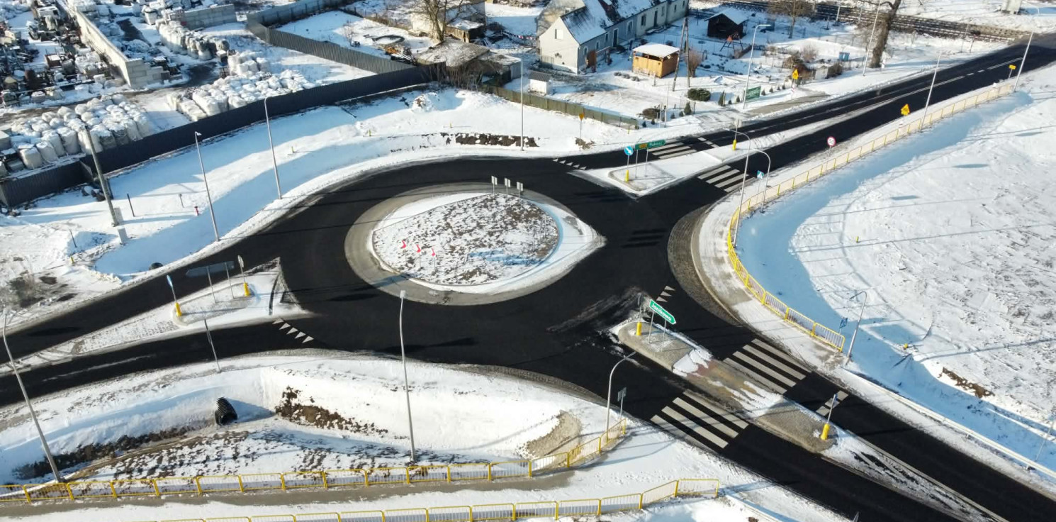 Janikowo.online - Zakończono budowę nowego ronda w regionie