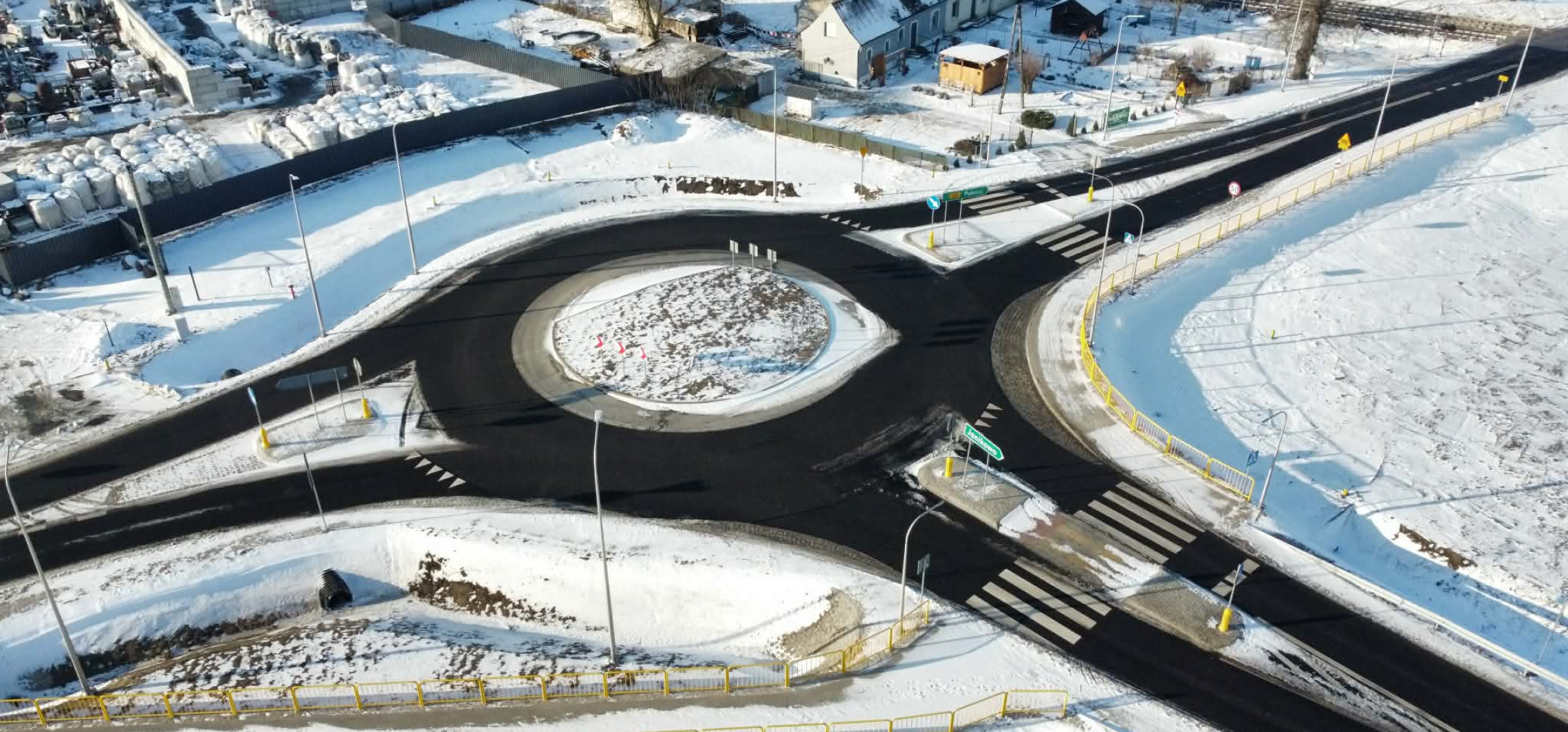 Zakończono budowę nowego ronda w regionie