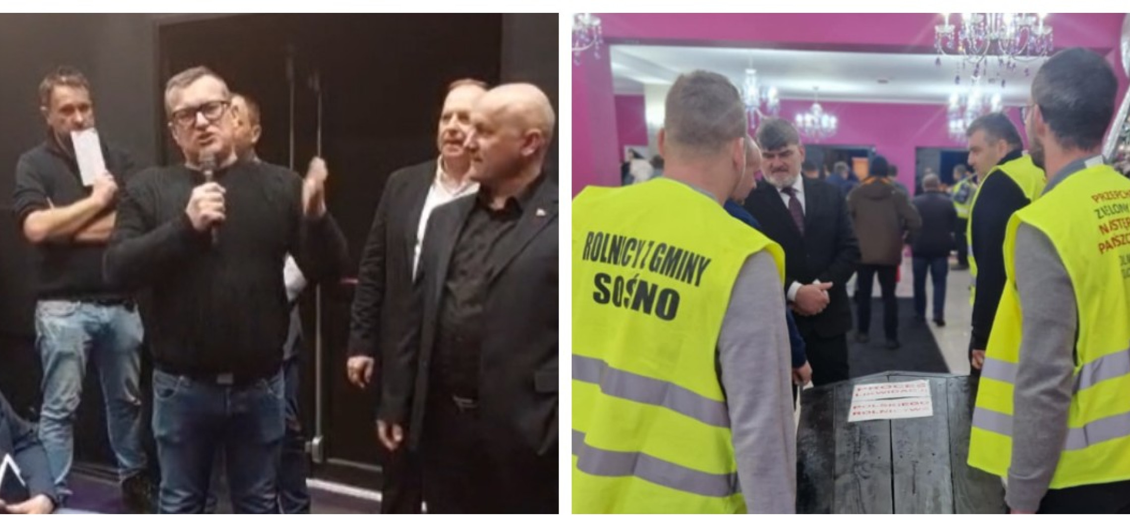 Radny z Inowrocławia dał ministrowi rolnictwa wiadro zgniłej cebuli