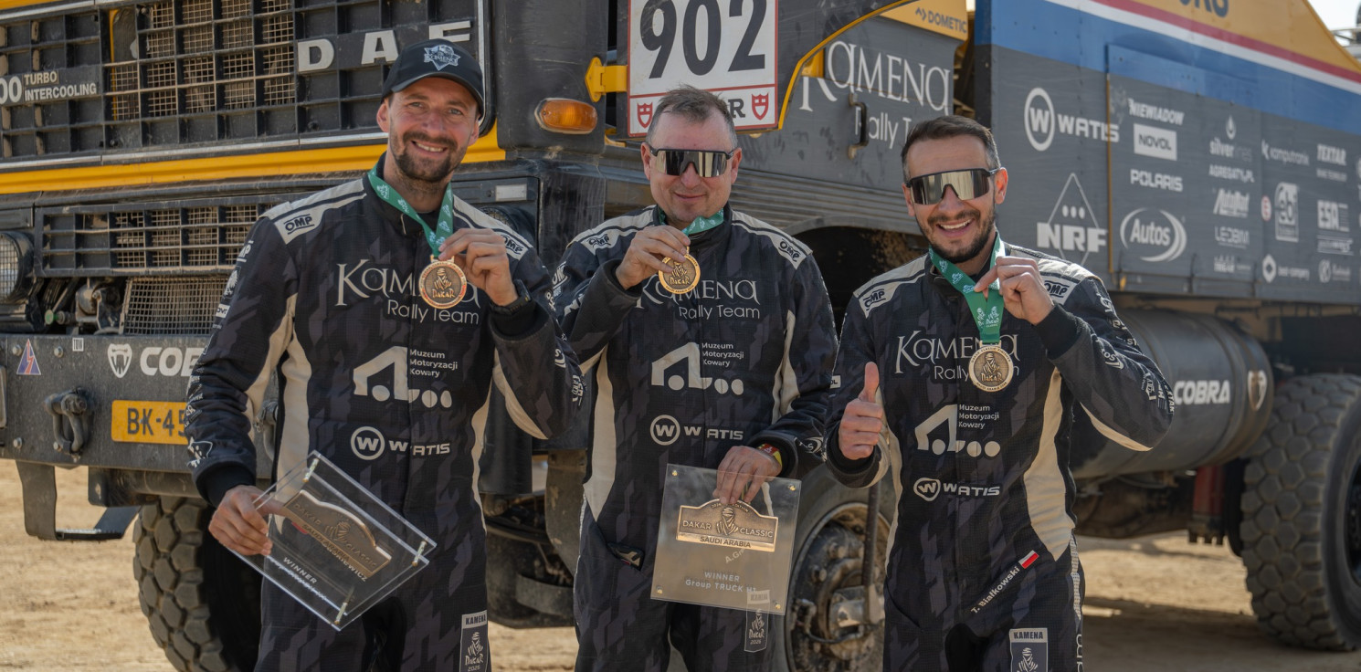 Inowrocław - Historyczne zwycięstwo zespołu z Inowrocławia na Rajdzie Dakar