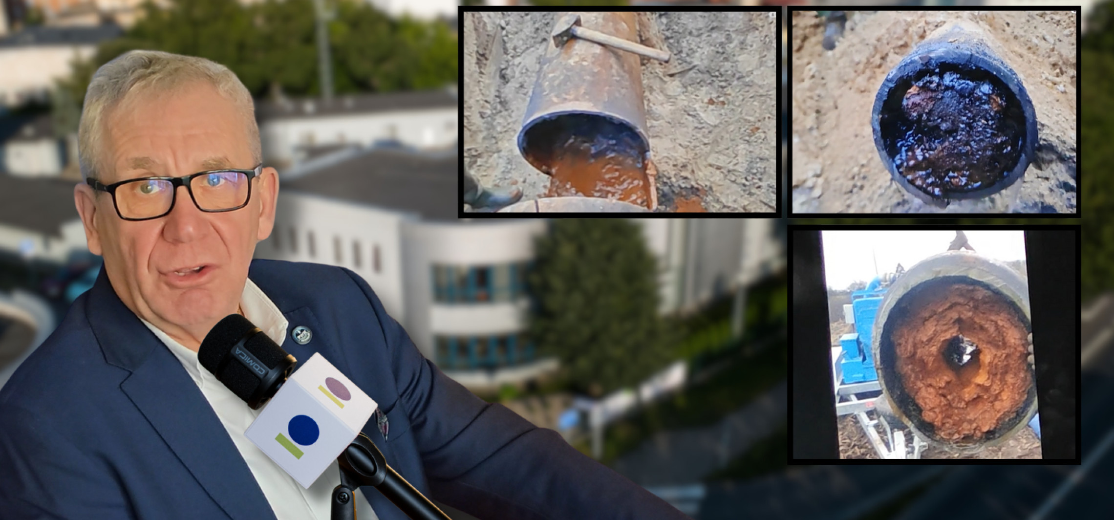 Prezes Wodociągów o twardej wodzie, awariach i zaniedbaniach