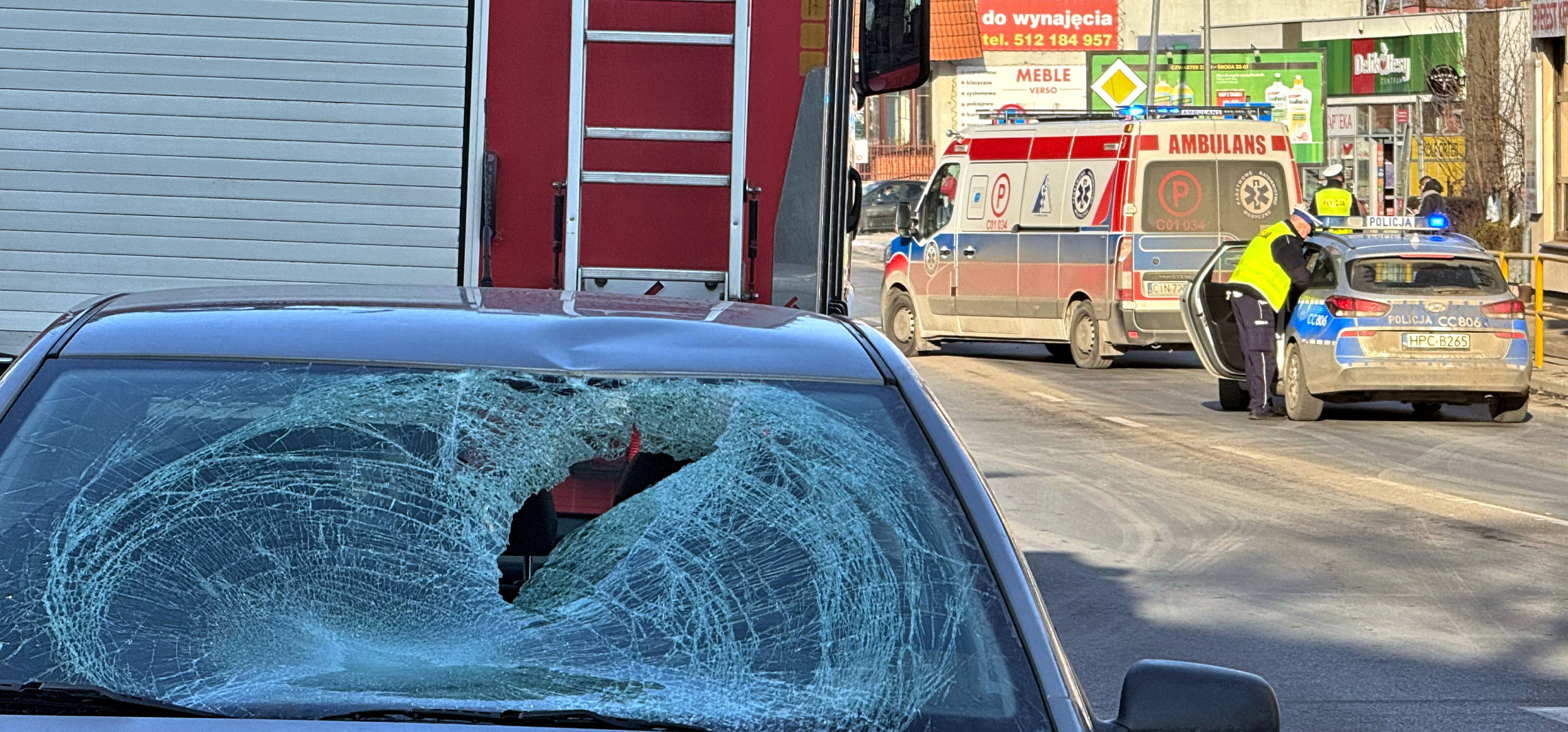 Potrącenie nastolatka w centrum Inowrocławia. Utrudnienia na ul. Andrzeja