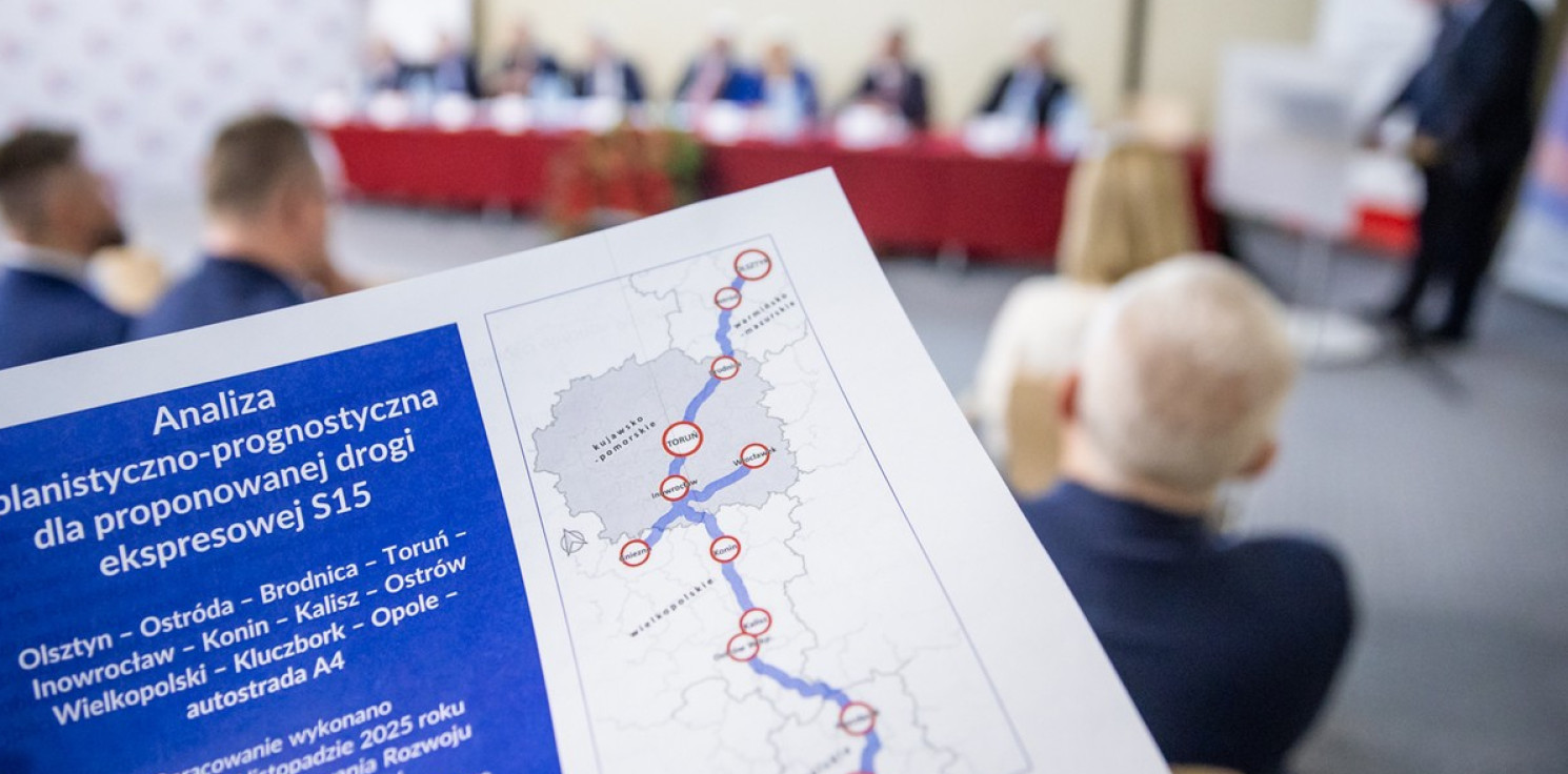 Inowrocław - Marszałek kreśli wizję ekspresówki przez Inowrocław