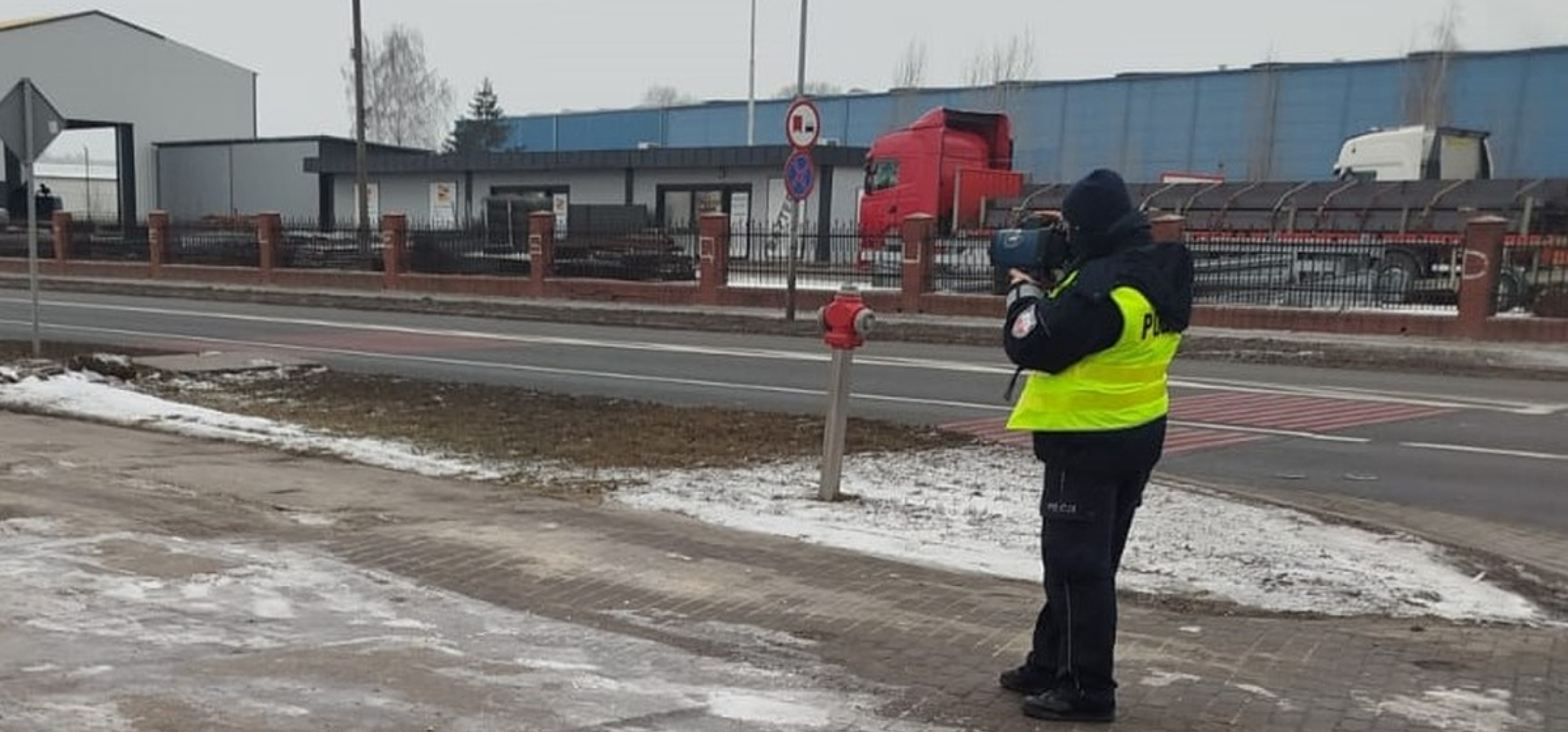 Bezpieczny pieszy. Kontrole w powiecie inowrocławskim