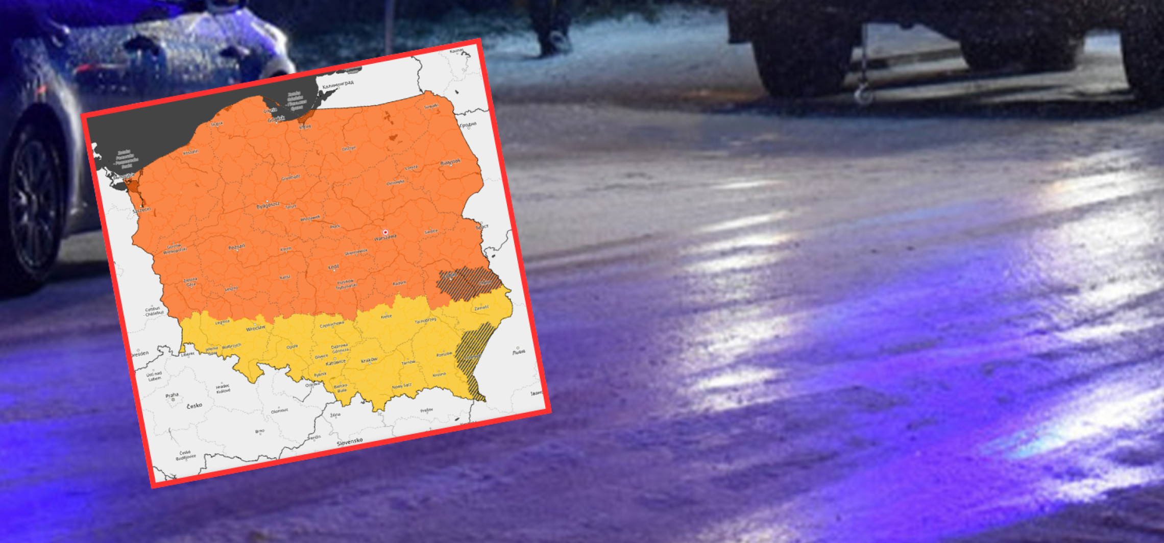 Zapowiadają kolejny atak gołoledzi. Lepiej nie wychodzić z domu