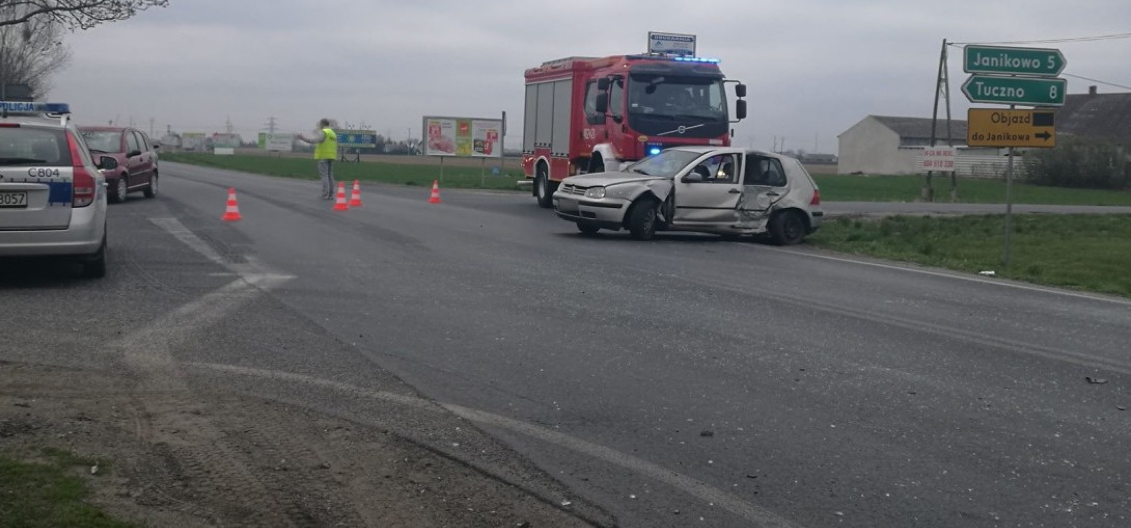 Feralne skrzyżowanie pod Inowrocławiem zniknie. Rondo coraz bliżej
