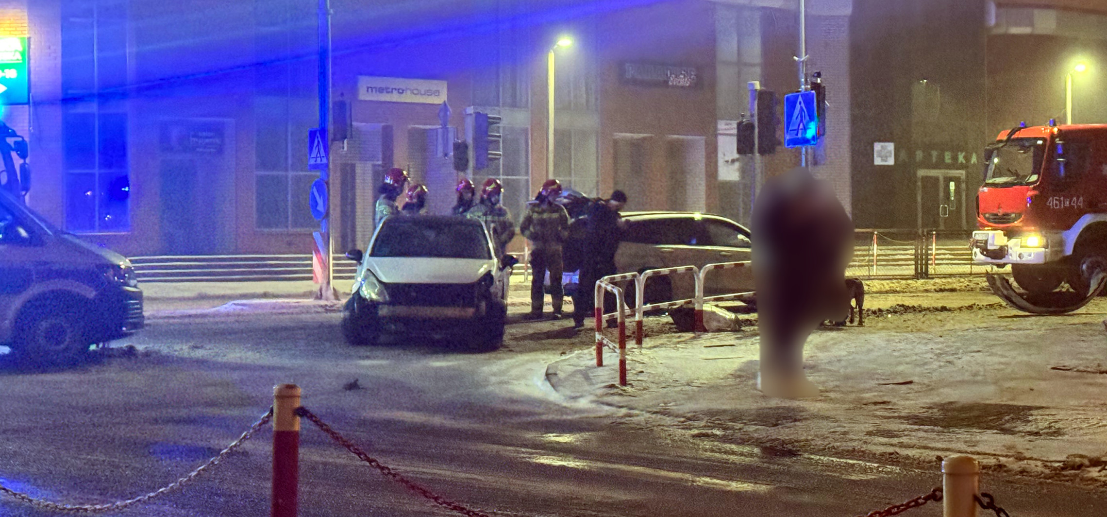 BMW i Opel zderzyły się w centrum Inowrocławia