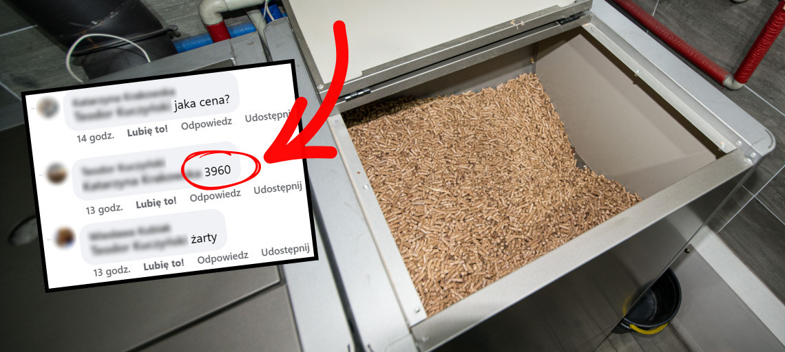 Pellet dobrem luksusowym. “Odbieram 200 telefonów dziennie”