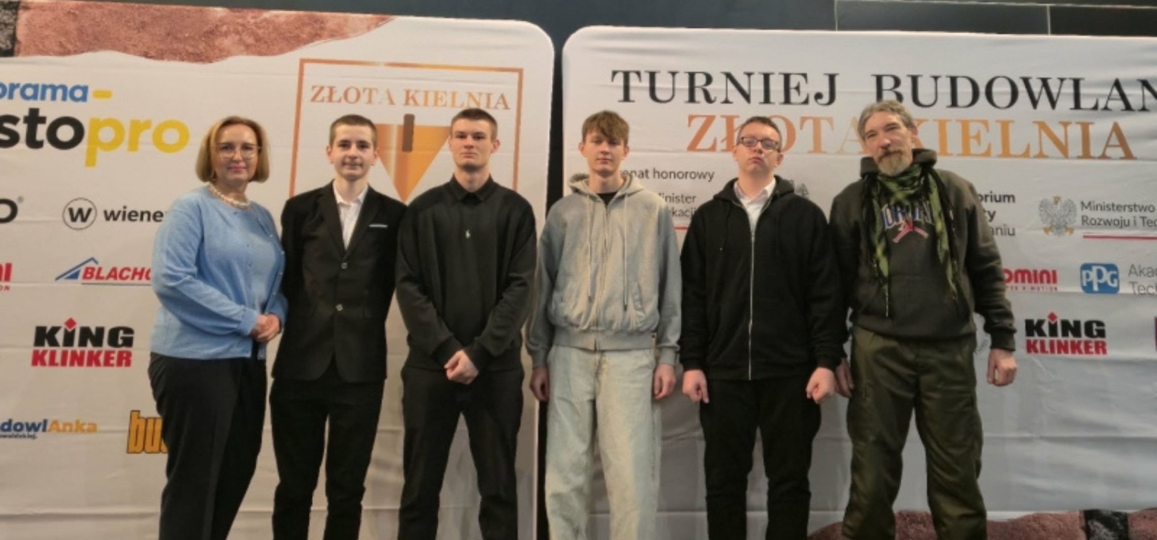 Złota Kielnia dla uczniów Budowlanki