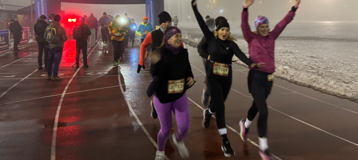 Wieczorne spalanie kalorii. Za nami bieg po pączka