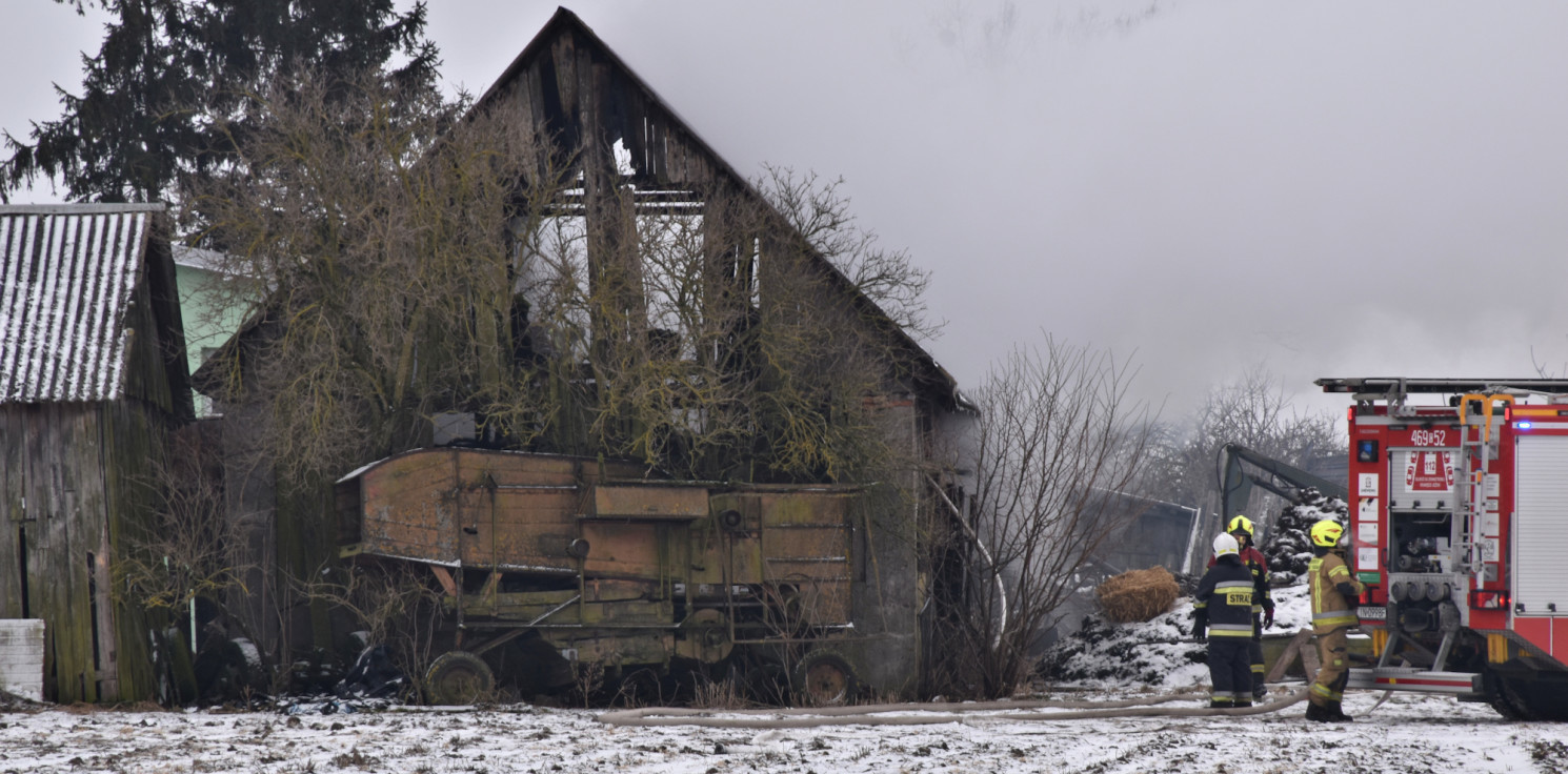 Gniewkowo.online - Obora doszczętnie spłonęła. Jest apel o wsparcie