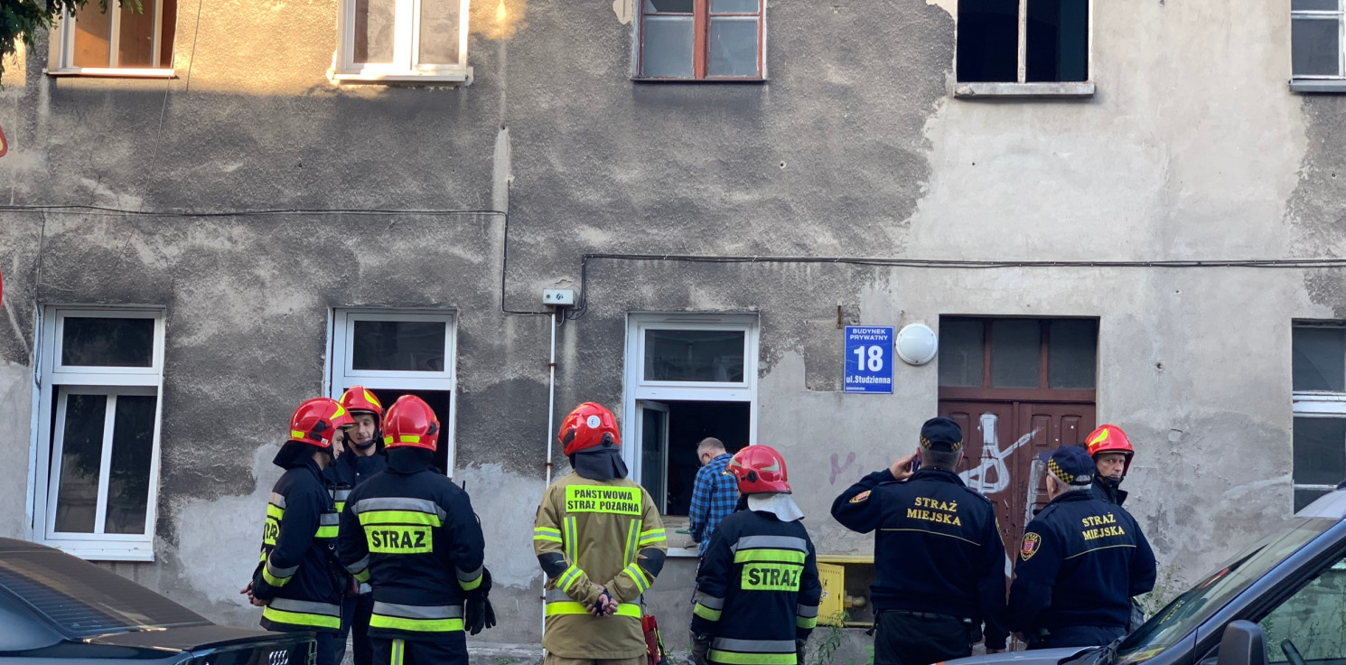Inowrocław - Wyciek gazu w centrum miasta