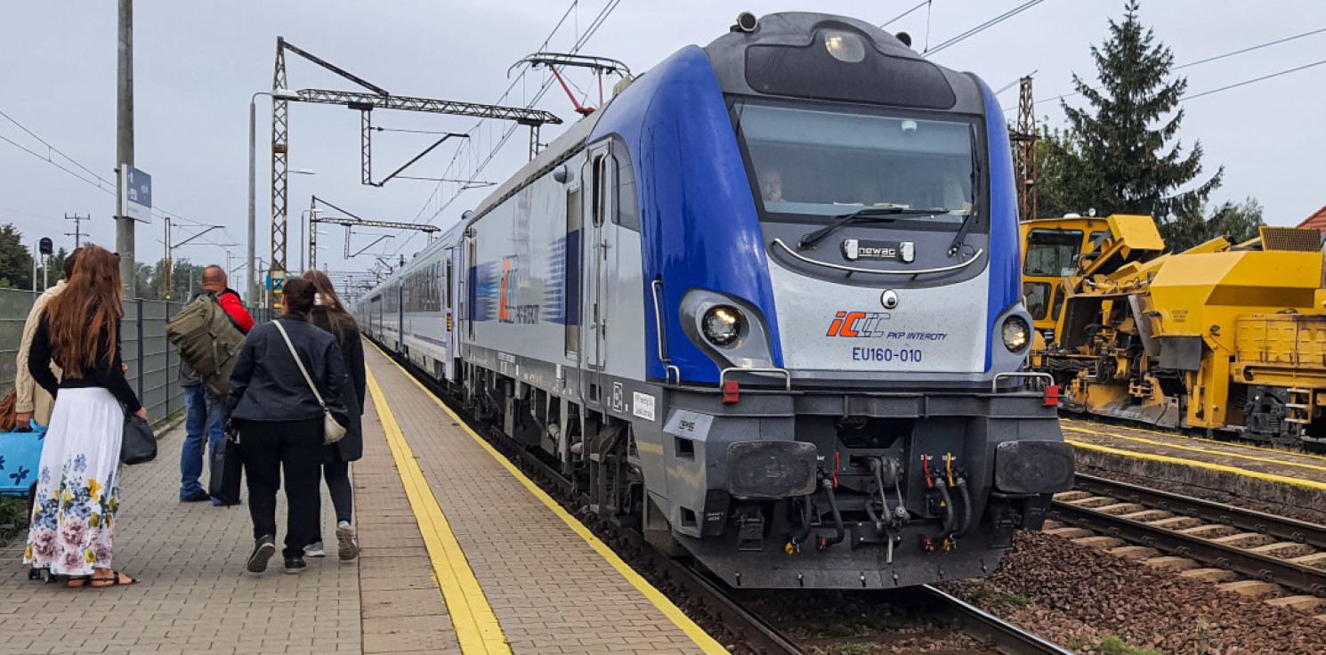 Inowrocław - Intercity do Warszawy zatrzyma się na głównej stacji w Inowrocławiu