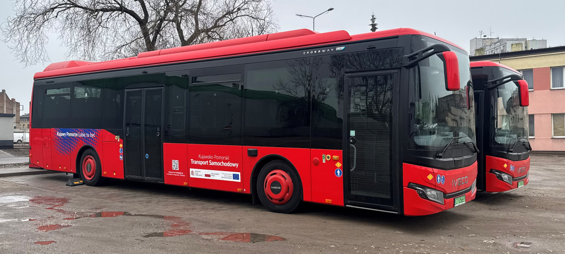 Nowe autobusy elektryczne na ulicach Inowrocławia. Ale to nie MPK