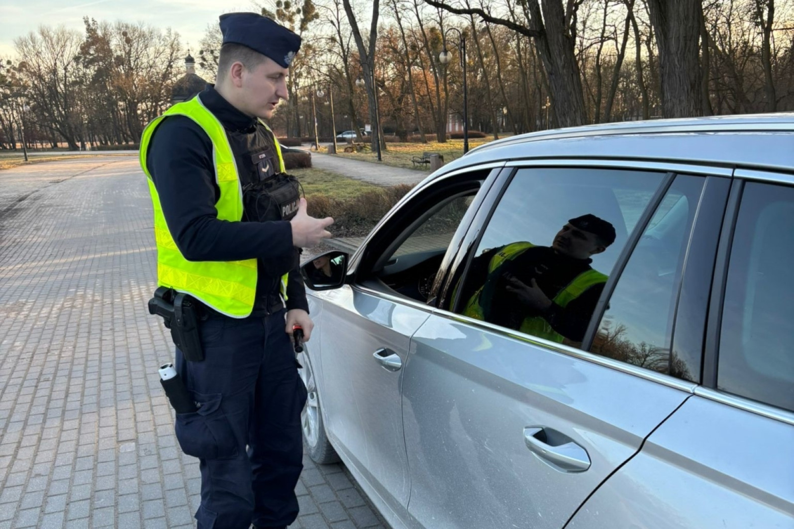 Sprawdzili trzeźwość w Pakości. Jeden rowerzysta po alkoholu