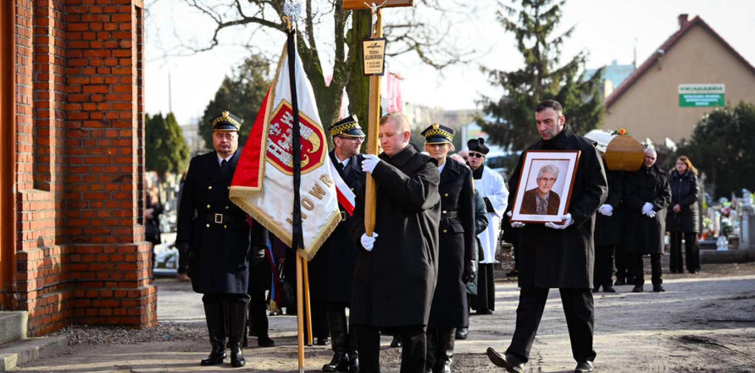 Inowrocław - Inowrocław pożegnał honorową obywatelkę miasta