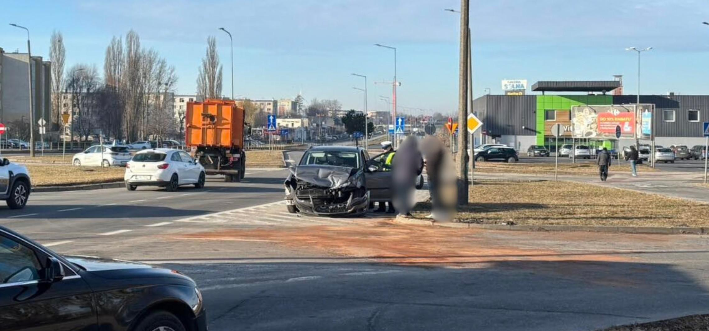 Dwie osobówki zderzyły się na Rąbinie