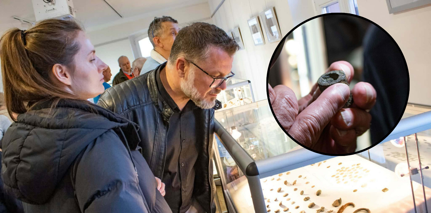 Inowrocław - Ołowiane zabawki i złote monety. Z ziemi prosto na wystawę