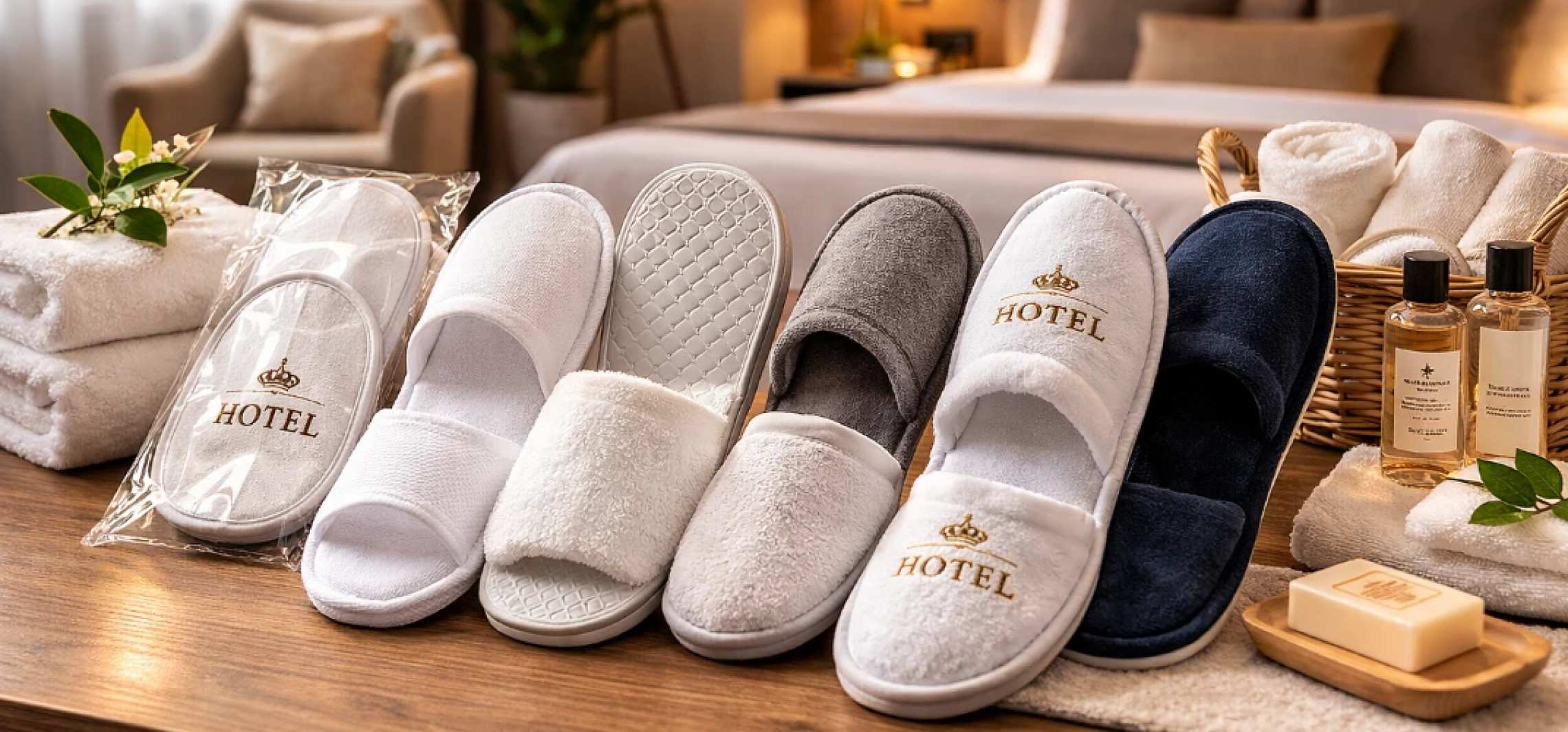 Kapcie hotelowe – jakie są rodzaje i jak wybrać najlepsze rozwiązanie?