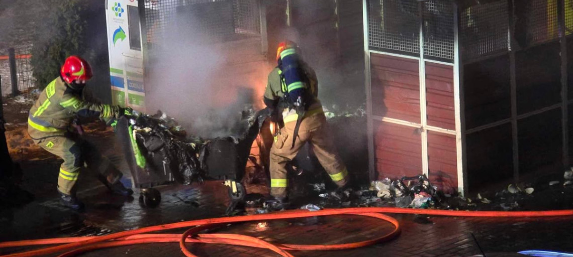 Tajemnica pożarów wiat na Rąbinie. Co widać na monitoringu?