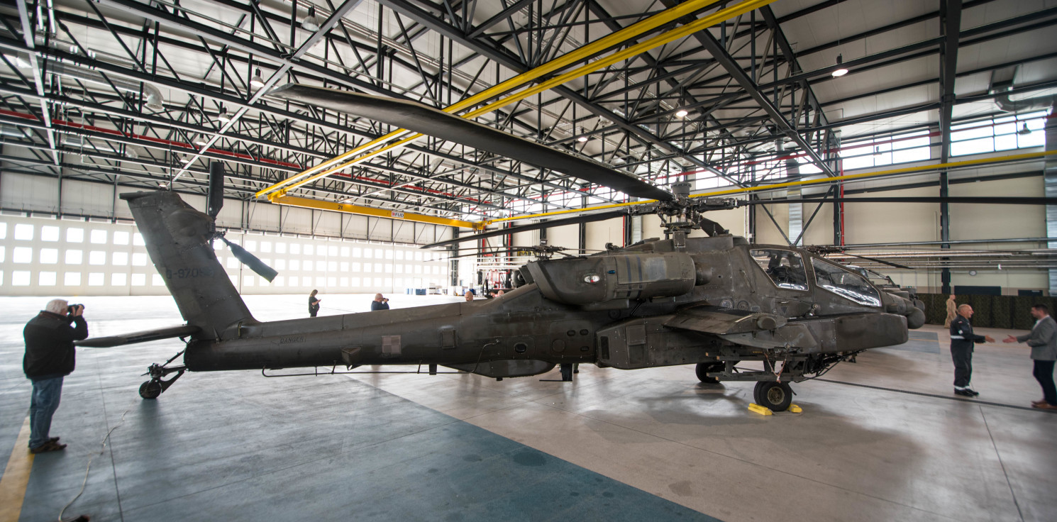 Gmina Inowrocław - Do Latkowa przyleciał ósmy Apache